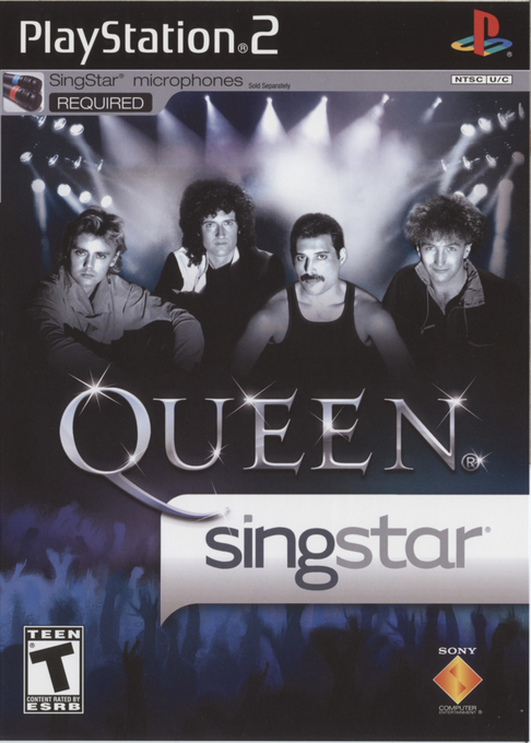 SingStar: Queen box art