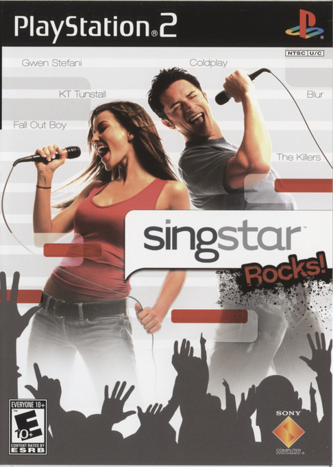 Singstar: Rocks! box art