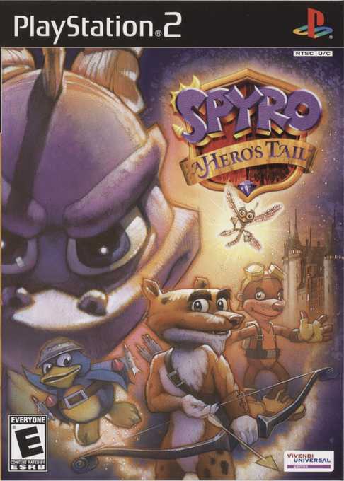 Spyro: A Hero's Tail box art