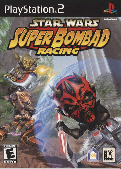 Star Wars: Super Bombad Racing box art