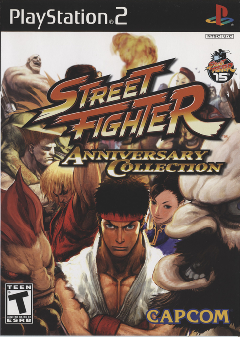 Street Fighter Anniversary Collection box art