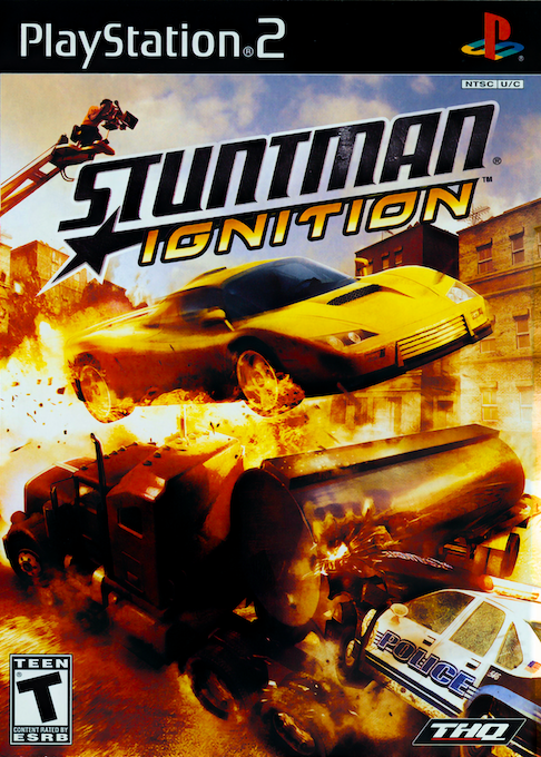 Stuntman: Ignition box art