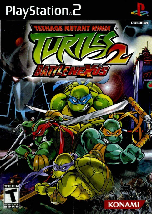 Teenage Mutant Ninja Turtles 2: Battle Nexus box art