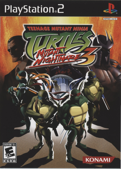 Teenage Mutant Ninja Turtles 3: Mutant Nightmare box art