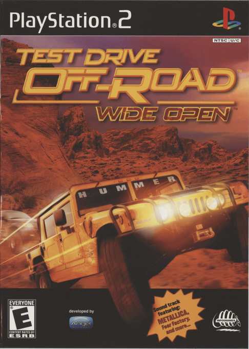 Test Drive Off-Road Wide Open box art