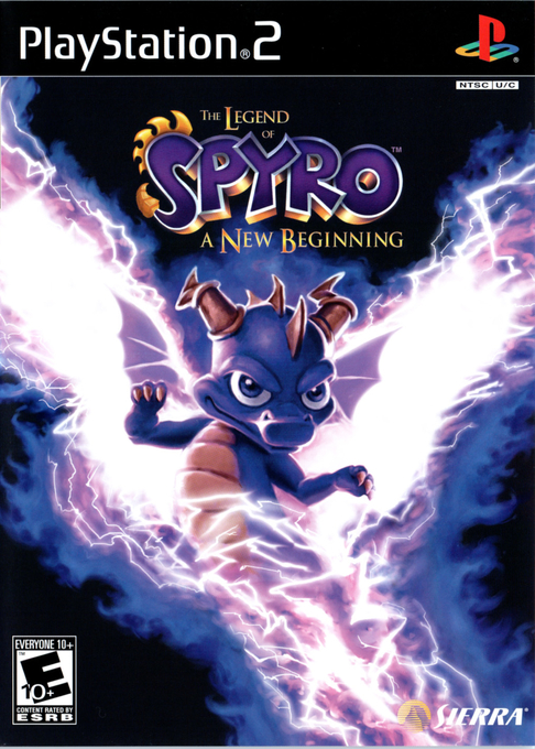 The Legend of Spyro: A New Beginning box art