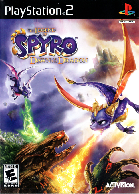 The Legend of Spyro: Dawn of the Dragon box art