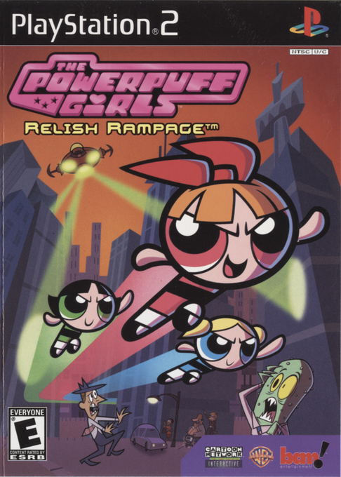 The PowerPuff Girls: Relish Rampage box art
