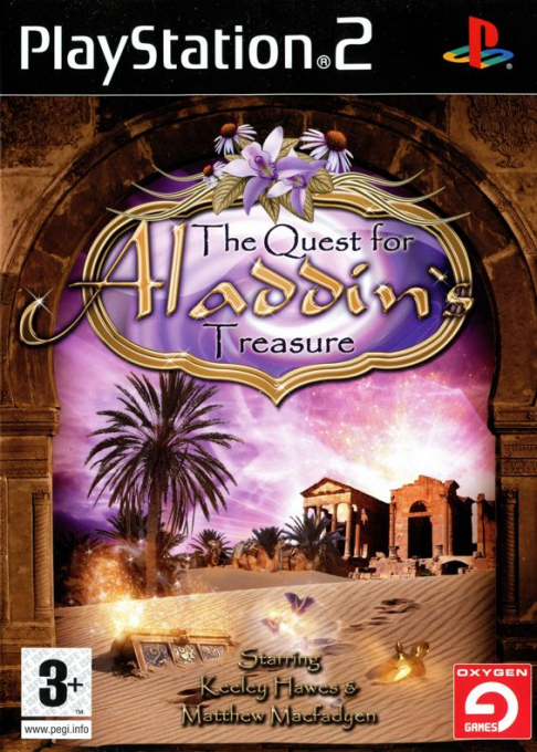 The Quest for Aladdin's Treasure box art