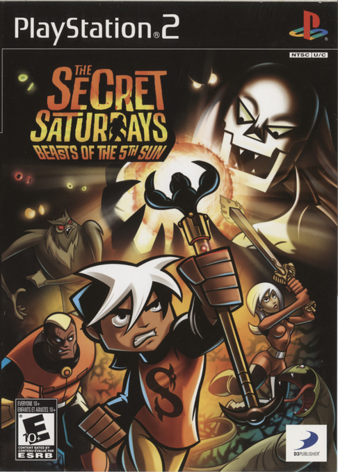 The Secret Saturdays: Beasts of the 5th Sun box art