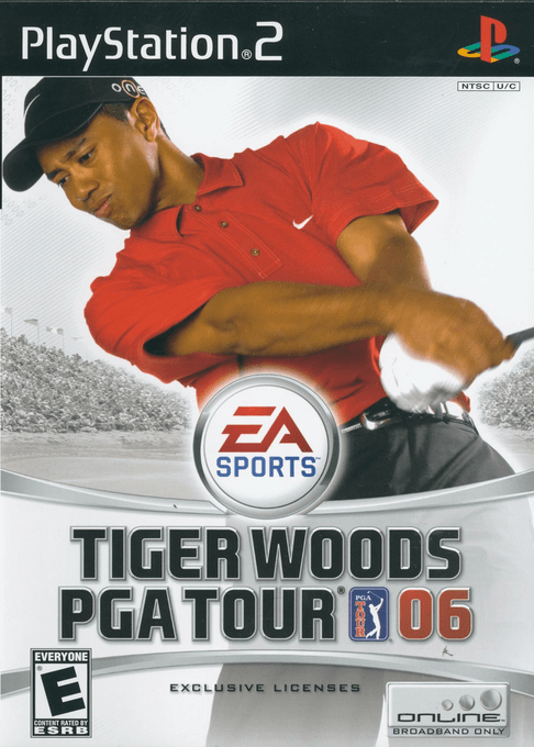 Tiger Woods PGA Tour 06 box art