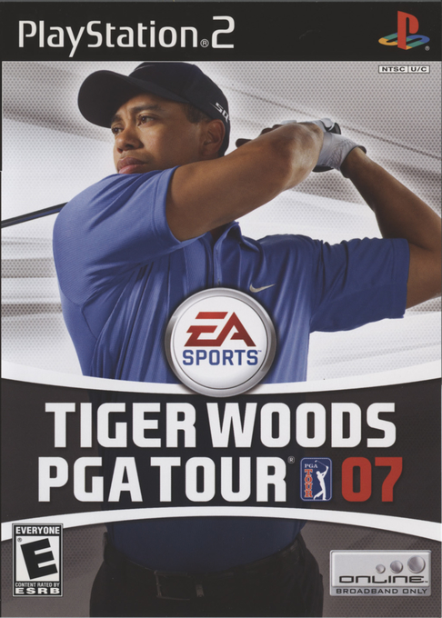 Tiger Woods PGA Tour 07 box art