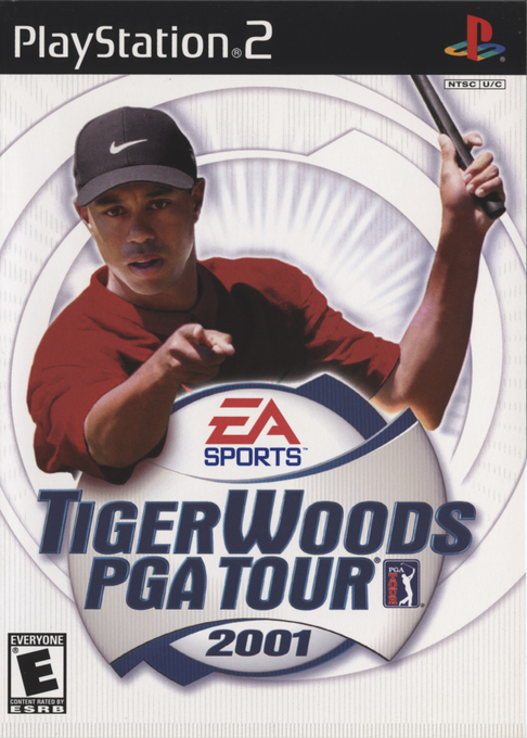 Tiger Woods PGA Tour 2001 box art