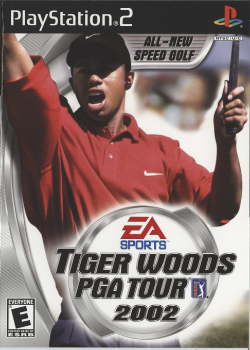 Tiger Woods PGA Tour 2002 box art