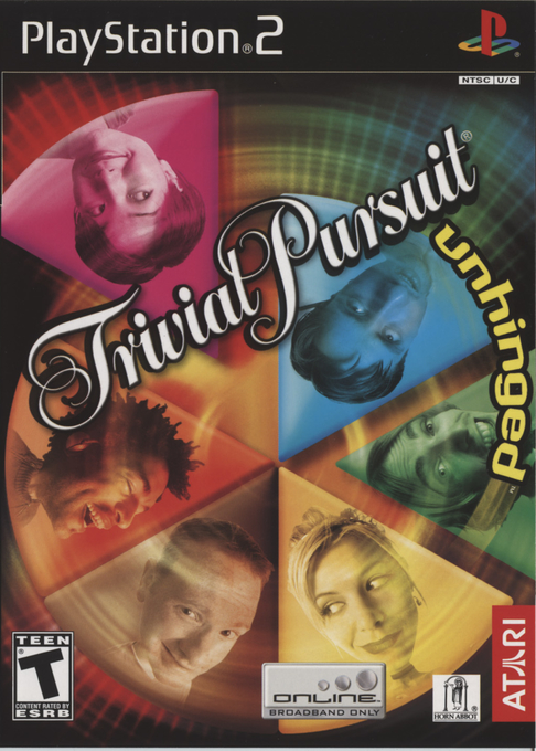 Trivial Pursuit: Unhinged box art