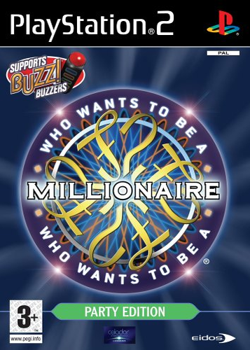 Who Wants to Be a Millionaire: Party Edition box art