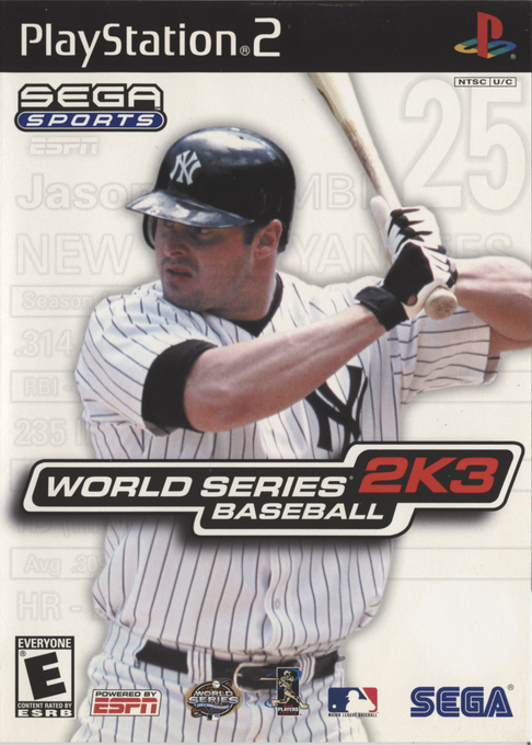 World Series Baseball 2K3 box art