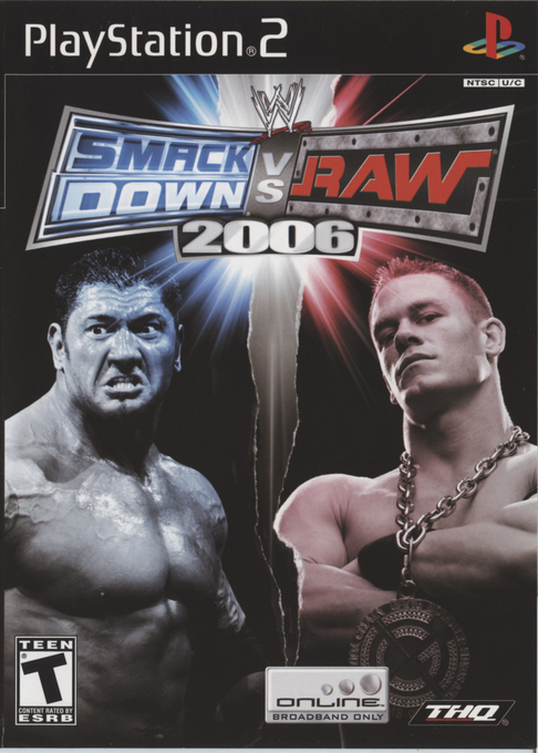 WWE SmackDown! vs. Raw 2006 box art