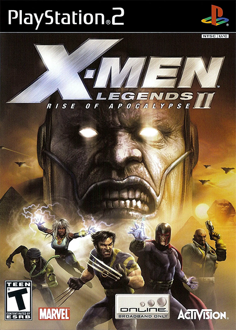 X-Men Legends II: Rise of Apocalypse box art