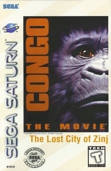 Congo The Movie: The Lost City of Zinj box art