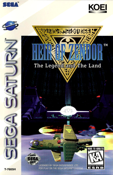 Heir of Zendor: The Legend and The Land box art
