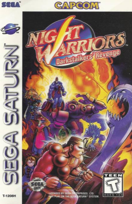 Night Warriors: Darkstalkers' Revenge box art