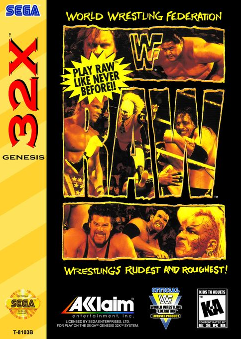 WWF Raw box art
