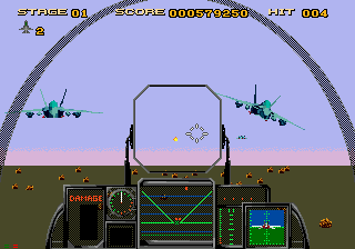 After Burner III gameplay screenshot