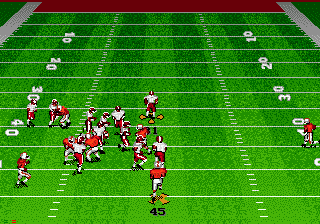 Bill Walsh College Football gameplay screenshot