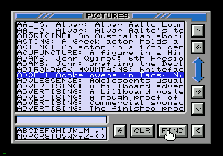 Compton's Interactive Encyclopedia gameplay screenshot