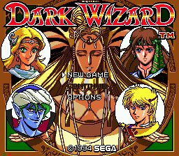 Dark Wizard title screen