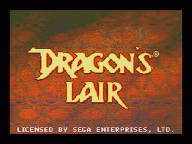 Dragon's Lair title screen