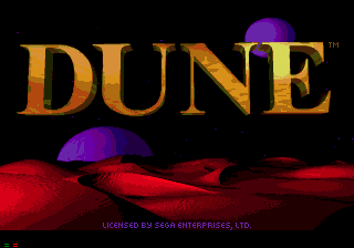 Dune title screen