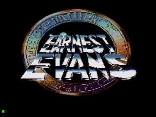 Earnest Evans title screen
