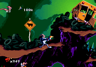 Earthworm Jim: Special Edition gameplay screenshot
