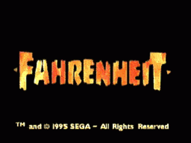 Fahrenheit title screen