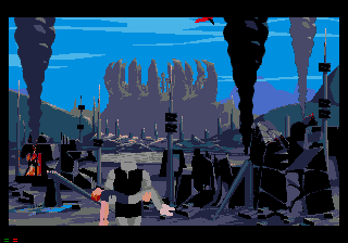 Heart of the Alien: Out of this World Parts I and II gameplay screenshot