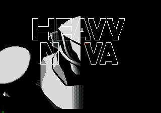 Heavy Nova title screen