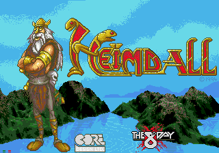Heimdall title screen