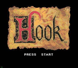 Hook title screen