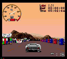 Jaguar XJ220 gameplay screenshot