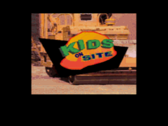 Kids on Site title screen