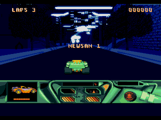 MegaRace gameplay screenshot