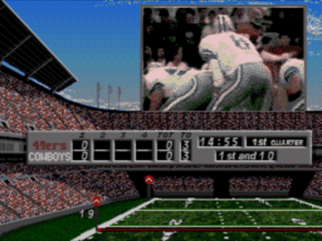 NFL's Greatest: San Francisco vs. Dallas 1978-1993 gameplay screenshot