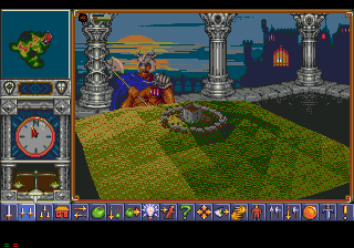 PowerMonger gameplay screenshot