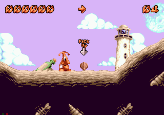 Puggsy gameplay screenshot