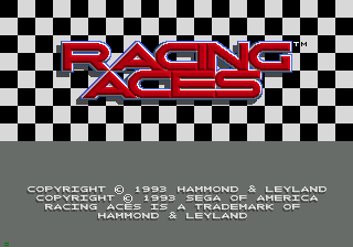 Racing Aces title screen