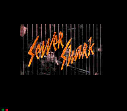 Sewer Shark title screen