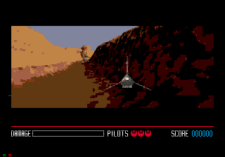 Star Wars: Rebel Assault gameplay screenshot