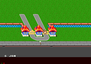 Theme Park gameplay screenshot